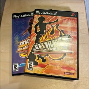 PS2 DORMAX Dance Dance Revolution and PS2 DORMAX Dance Dance Revolution 2